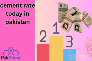 cement rate today in pakistan