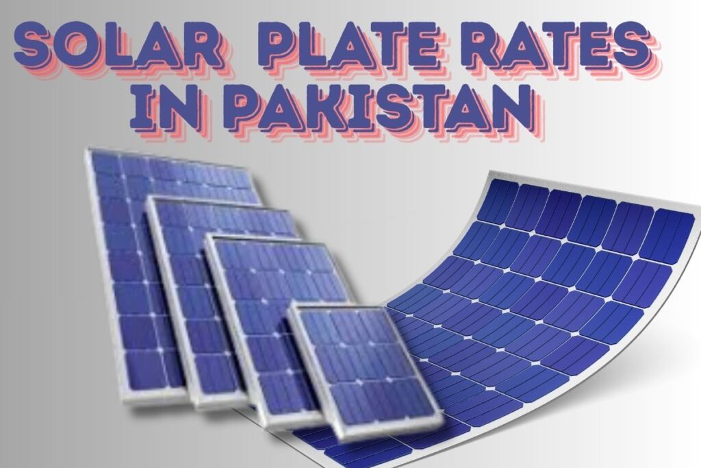 Solar Plate Rates in Pakistan